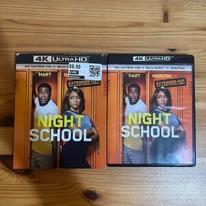 Night School (4K Ultra HD, 2018, No Digital Copy) w/ Slipcover Used Good - $10